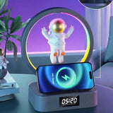 Magnetic Levitation Speaker Astronaut Home RGB Lamp