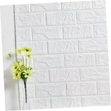 3D cushioning form wall panels brick